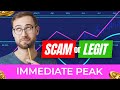 Immediate Peak (SCAM or LEGIT🤔) Is Immediate Peak the Future of Trading😱? Immediate Peak Review 2024