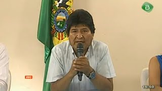 Presidente de Bolivia, Evo Morales, anuncia su renuncia | AFP