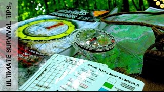 DIY - Camping / Survival Compass Kit - 7 Items You Need - For Wilderness Navigation