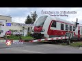 Železničné priecestie lužianky 20.8.2024 slovak railroad crossing 4k