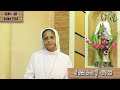 അമ്മയോടൊപ്പം യാത്ര sr. jaya george dpmt luke 1 54 catholic focus