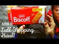 ASMR | Lidl Shopping Haul at Coffee Time with Tasting! Whispered Chatty Ramble