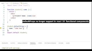 React Tip: Default Props for Clean Code