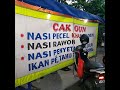 Indonesia Surabaya Street Food: Cak Gun Paling Rame di Rungkut Asri Yang Datang Mobil Mobil