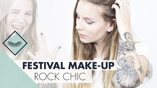 Festival make-up: rock chic look door Crystal