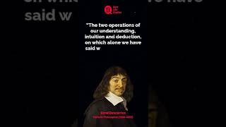 The two operations | René Descartes Quotes | Whatsapp Status | #shorts #motivation
