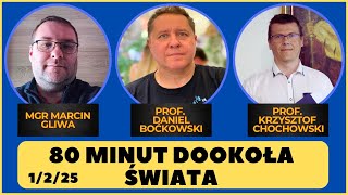 80 minut dookoła Świata, Najważniejsze wydarzenia, Informacje, Analizy, Prof.Boćkowski i Chochowski