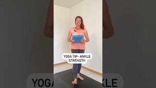 Yoga tip for ankle strengthening #bestyoga #yoga #stretch #yogabody #yogastretch #fitness #yogafit