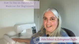 How To Use an Embroidery Machine for Beginners with Baby Lock Bloom