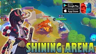 SHINING ARENA - MOBA CBT GAMEPLAY (ANDROID/IOS)