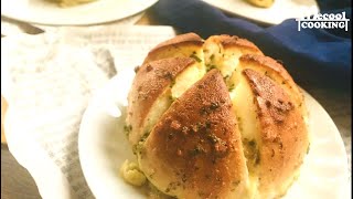 劲爆韩国街头的奶油蒜香包 / Creamy Garlic Bread Dome