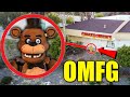 DRONE CATCHES FREDDY FAZBEAR AT HAUNTED CHUCK E CHEESE!! * FNAF IS REAL * Five Nights  at Freddy's