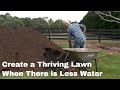 Simple Steps to a Thriving Lawn and Garden on Less Water