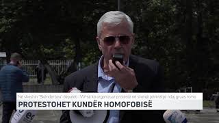 PROTESTOHET KUNDËR HOMOFOBISË | T7