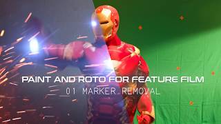 Paint and Roto for Feature Film VFX: 01 Marker Removal in Nuke - Preview