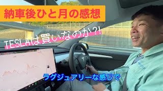 【雑談】Tesla model Y納車後１ヶ月が経ったので色々と質問しました