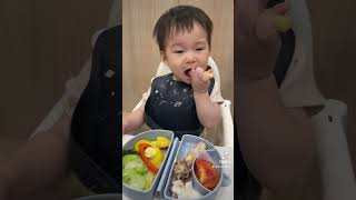 大恆吃飯日記23/06/24 #baby #babyboy #blw #cute #cutebaby #吃播 #吃播vlog #babyvideos #eatingshow #eating