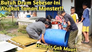 EVAKUASI TOMAN GANAS! INI YANG TERJADI SAAT MASUK KOLAM TOMAN MONSTER