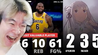 Emilia is The LeBron James of Anime | Reacting to sebooski