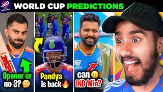 Can INDIA WIN..?  👀 My PREDICTIONS for T20 World Cup 2024 | IND vs IRE