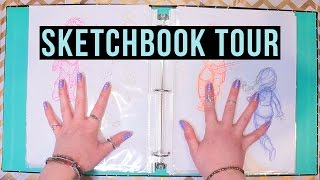 SKETCHBOOK TOUR! My Concept Art Thesis!