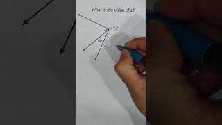 Finding the complementary angle #math #geometry #rightangle