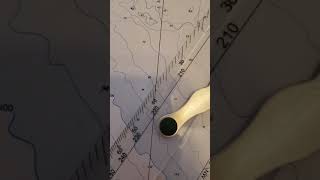 Using a parallel ruler to find your course