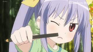 Non Non Biyori ~ Ketika Renge Menggambar Komari Dengan Keterampilannya