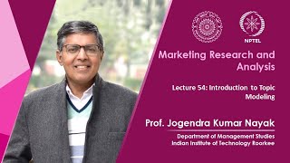 Lecture 54: Introduction to Topic Modeling