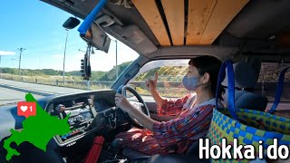 北海道絶景ドライブ【オロロンライン〜初山別へ向かう、キャンプ場下見】Hokkaido