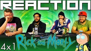 Rick and Morty 4x1 PREMIERE REACTION!! 