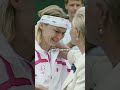 Jana Novotna's BEAUTIFUL Wimbledon Story: From Heartbreak to Tears of Joy #shorts