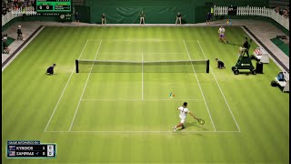 Pete Sampras vs Nick Kyrgios ATP Hierba /AO.Tennis 2 |Online 22 [1080x60 fps] Gameplay PC