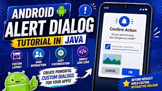 ANDROID - CUSTOM ALERT DIALOG TUTORIAL IN JAVA