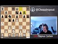 magnus carlsen shows the power of the rossolimo