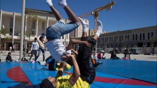 PLATEAU SPORTIF ET ARTISTIQUE DES MOULINS , NICE , AVRIL 2016