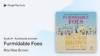 Furmidable Foes by Sneaky Pie Brown · Audiobook preview