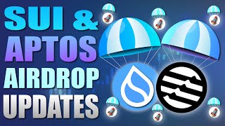 🔥 SUI \u0026 APTOS Airdrop Updates 🔥 Full Guide Recap to Apply Now 🚀