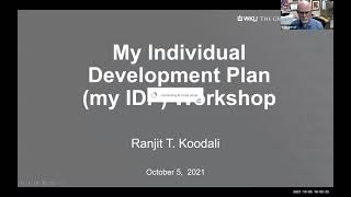 My Individual Development Plan Workshop