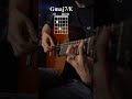 Every Breath You Take - The Police chords #guitar #cover #shorts #tutorial