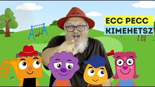 Kalap Jakab - Ecc pecc kimehetsz - Fogócskázzunk  (gyerekdal, mondóka, animáció)