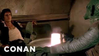 Conan Finally Settles If Han Shot First | CONAN on TBS