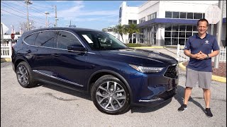 Is the 2023 Acura MDX Tech a BETTER luxury SUV to buy than an Infiniti QX60?