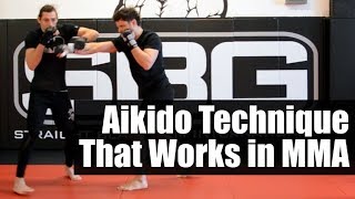 Aikido That Works in MMA • Aikido Kotegaeshi in MMA • Martial Arts Journey
