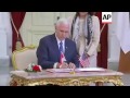 Pence and President Joko Widodo meet in Indonesia