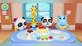 ❤️ Little Panda school Bus | Go Shopping | Kids Cartoon | Kids video | Baby Bus