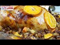 pollo relleno para navidad y aÑo nuevo baked stuffed chicken