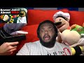 SML Movie: Bowser Junior Almost Goes to Sleep Forever (REACTION) #smlmovie #bowserjunior #sml 😂 🐬