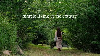 Life at the cottage- a slow living, silent vlog
