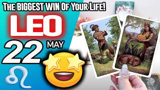 Leo ♌IT’S COMING! 👀The BIGGEST WIN Of Your Life!💰🆙 horoscope for today MAY 22 2026 ♌ #leo tarot MAY